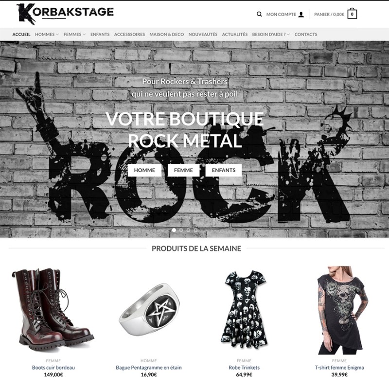 Bienvenue sur notre site korbakstage