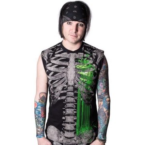 Débardeur Bloody Bones Green