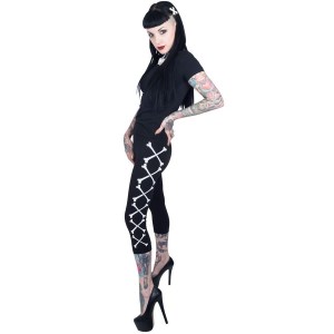 Legging Crossbones Capri