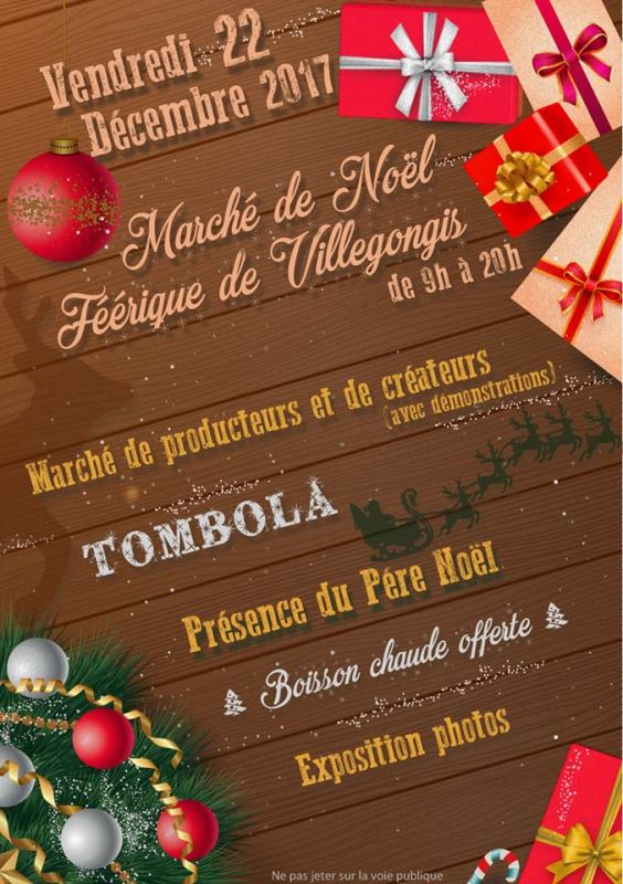 marché de noël de villegongis