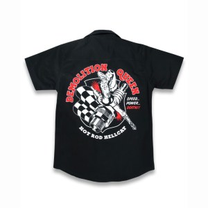Chemise Workshirt Demolition Queen HotRod