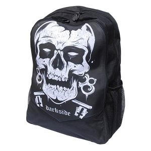 Sac à Dos Noir Skull Blanc