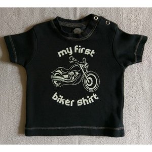 T-shirt Bébé My first biker shirt