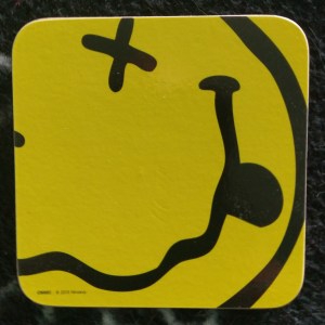 sous-bock nirvana smiley