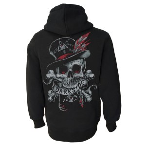 sweat capuche voodoo skull