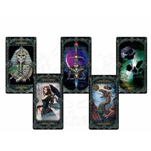 Jeux de cartes de Tarot illustré