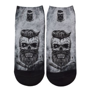 socquettes bearded skull