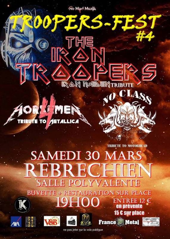 Tribute Motörhead Metallica Iron Maiden