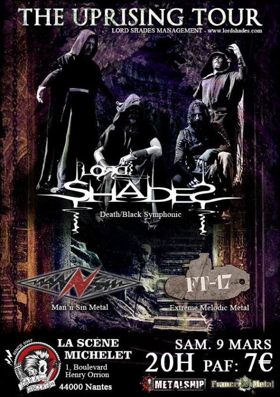 Lord Shades - FT17 - Man'n Sin à Nantes