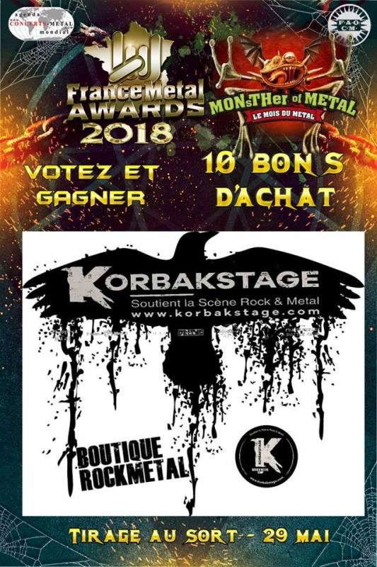 MONSTHER OF METAL FRANCE