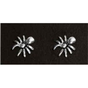 Clous pour Oreilles Araignées en argent 925