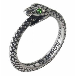 Bague Serpent en Etain Fait Main en Angleterre