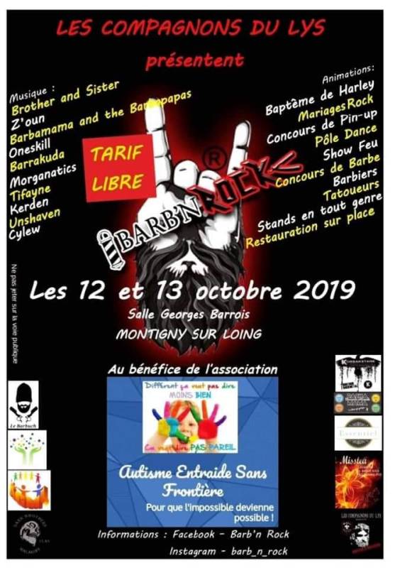 BARB N ROCK III Autisme Entraide Sans Frontière