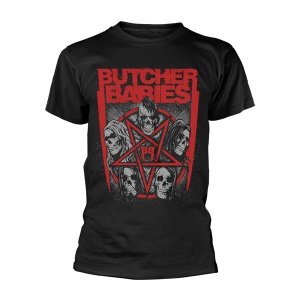 T-shirt Butcher Babies Design Starskull