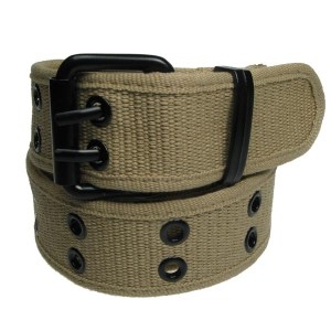 Ceinture Militaire Coton Beige