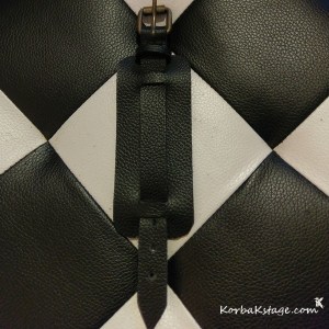 Bracelet Enfant Cuir Noir