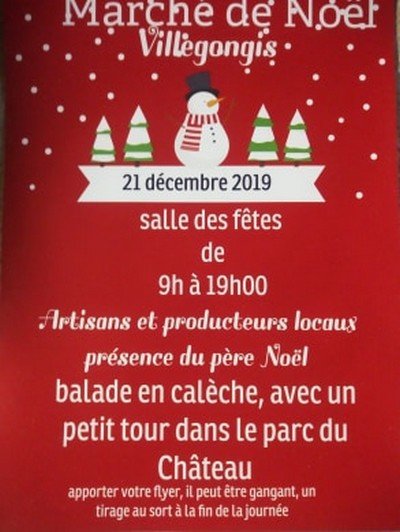 MARCHE DE NOEL VILLEGONGIS