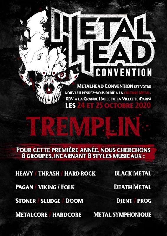 Tremplin Metalhead Convention Paris 2020