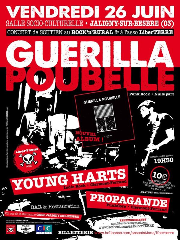 Concert de Soutien LIBERTERRE
