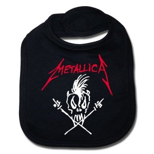 Bavoir Metallica Scary Guy Noir sous licence