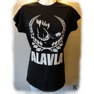 T-shirt Alavla Girly Noir