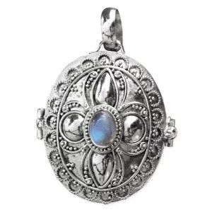 Pendentif Boîte Pierre de Lune