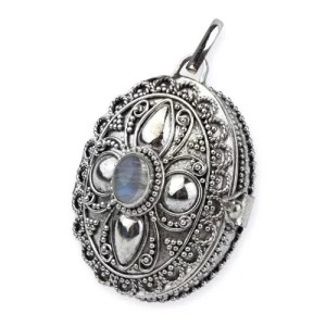 Pendentif Boîte Pierre de Lune
