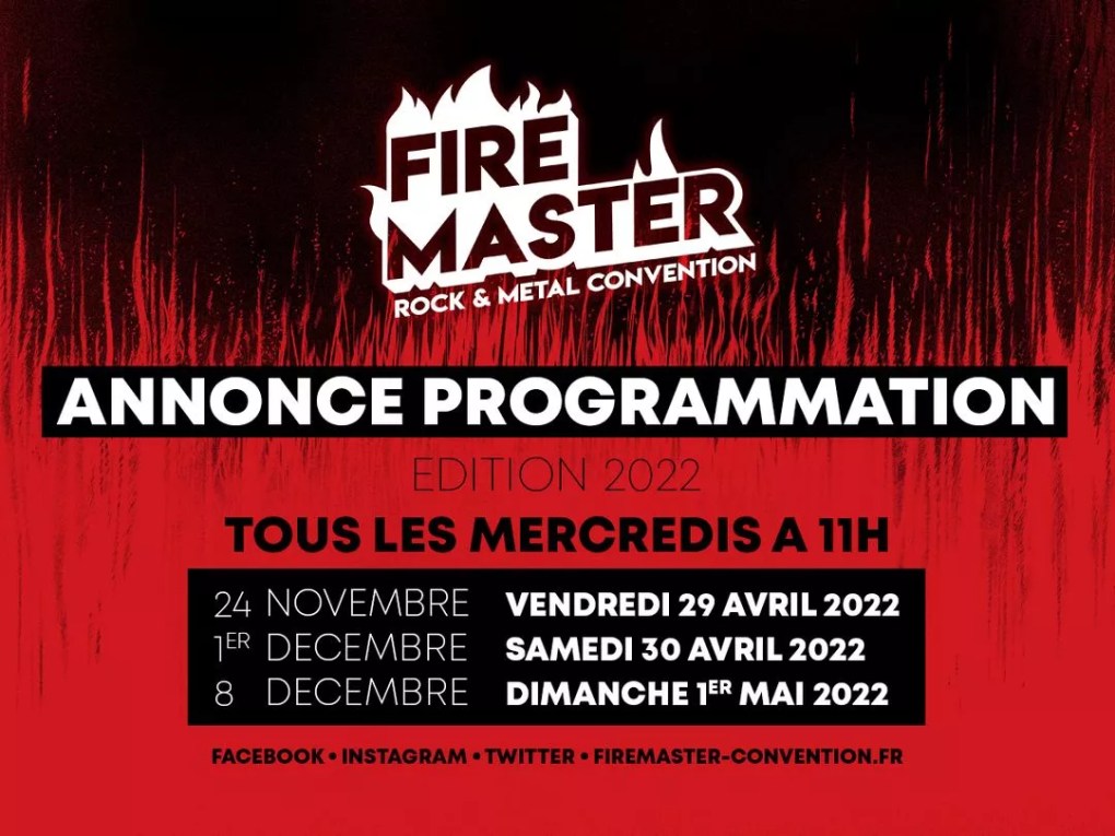 ALERTE ANNONCE PROGRAMMATION FIREMASTER