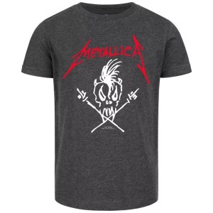 T-shirt Metallica Scary Guy Gris