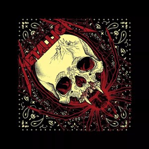 Bandana Metallica Spider skull