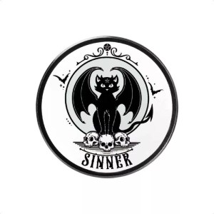 Sous verre sinner cat