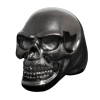 Bague Crâne Noir