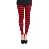 Legging Rayures Rouge et Noir