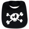 bavoir splashed skull