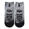 socquettes bearded skull