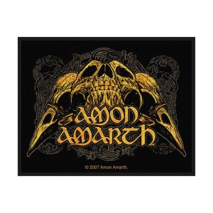 Patch Amon Amarth Raven Skull