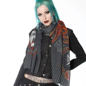 Foulard Squelette Skull Bones