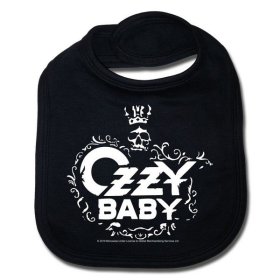 Bavoir Ozzy Osbourne Baby sous licence