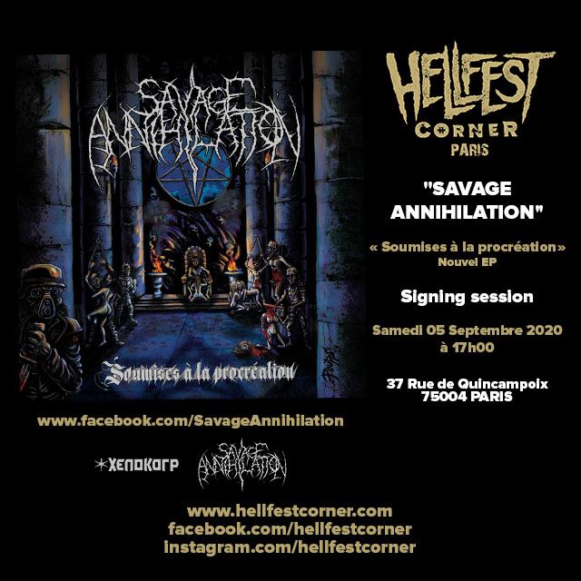 Savage Annihilation Signing Session
