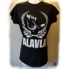 T-shirt Alavla Girly Noir