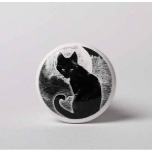 bouchon chat noir
