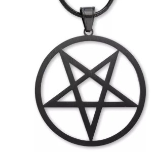 pendenif pentagramme renversé