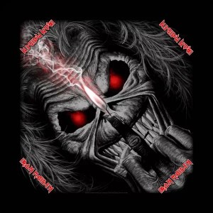 Bandana Iron Maiden Eddie Candle Finger