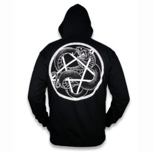 Sweat à Capuche Serpent Pentagram