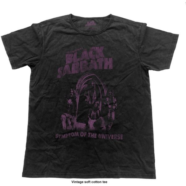 T-shirt Black Sabbath Symptom of the Universe Vintage
