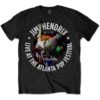 T-shirt Jimi Hendrix Atlanta Pop Festival 1970