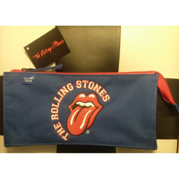 Trousse Rolling Stones Bleue