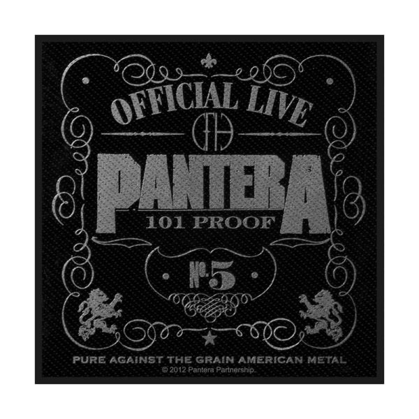 Patch Pantera Proof Licence Officielle