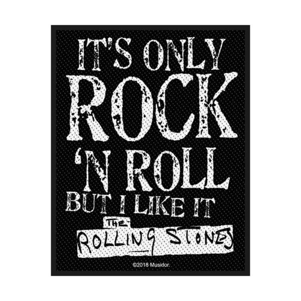 Patch Rolling Stones It's only Rock'n'Roll Licence Officielle