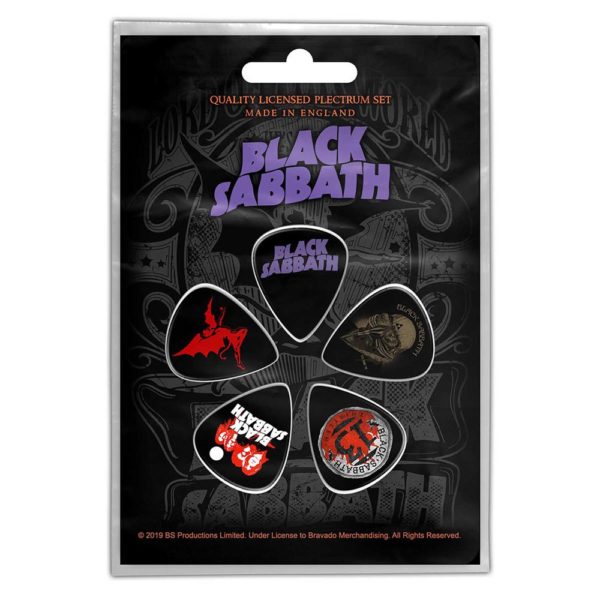 Médiators Black Sabbath Purple Logo